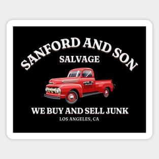 Sanford and Son Salvage - We buy and sell junk Magnet